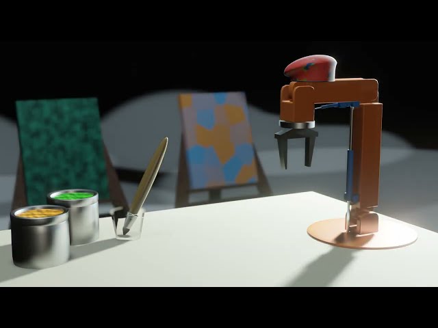 CGI Animation: "Art Machine"