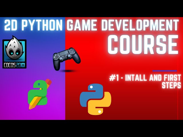 2D Python Game Development Course #1 - Install and first steps