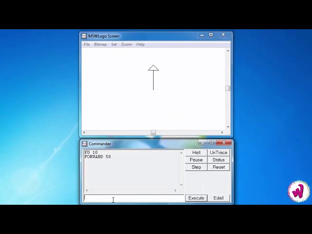 Class 3 | Ch 6 | FORWARD command in MSWLogo
