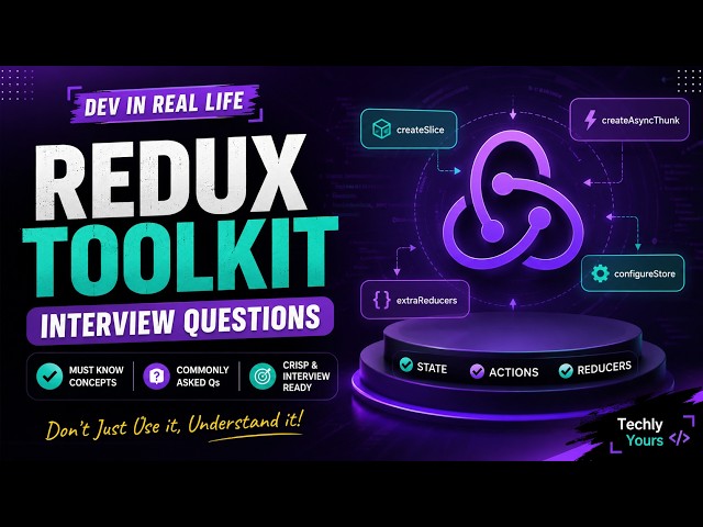 You Use Redux Daily... But Can You Answer These Interview Questions? 🔥 | Redux Toolkit Interview