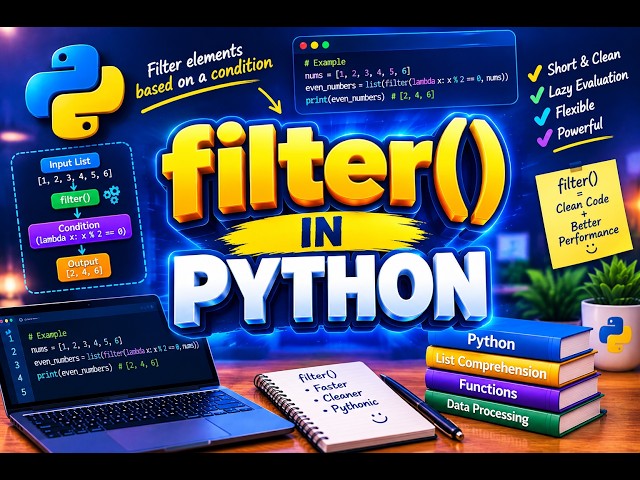 Filter Function In Python | Lambda Function With Filter