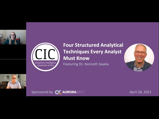 Four Structured Analytical Techniques Every Analyst Must Know