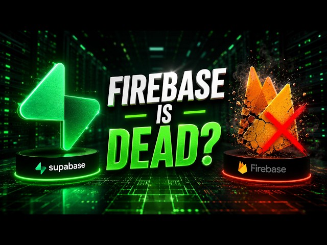 Firebase is Dead? Meet the Open-Source Alternative: Supabase!
