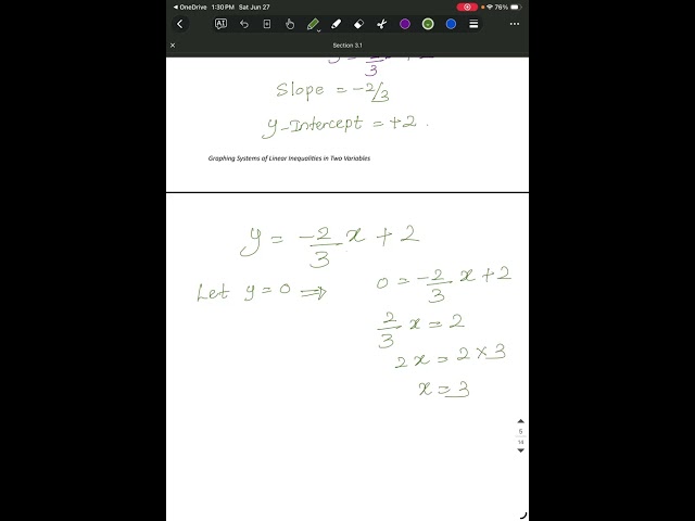 MATH 143 - Chapter 3: Linear Programming: A Geometric Approach : Section 3.1