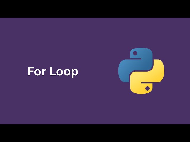 For Loop