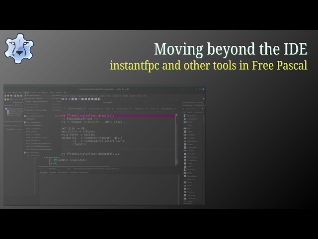 Beyond the IDE: Discovering Free Pascal’s Hidden Tools