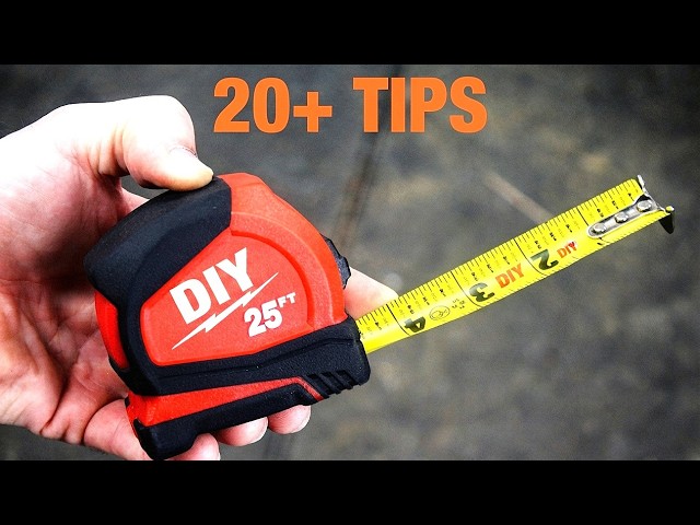 20+ Tape Measure TIPS and TRICKS for Beginners