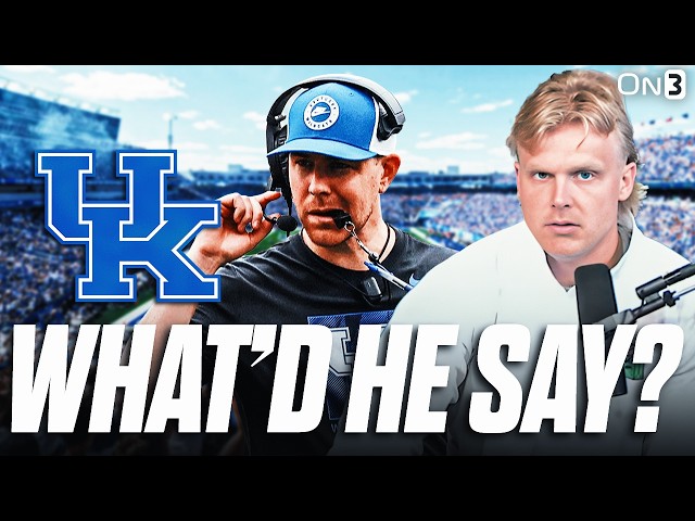 Kentucky Wildcats Head Coach Will Stein Said WHAT At SEC Media Days?