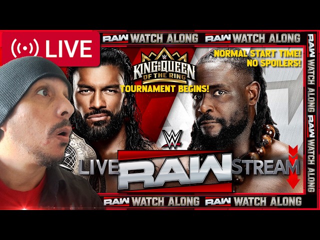 WWE RAW Live Stream June 1, 2026 🔴 Jacob Acknowledges Roman?! RAW Watch Along, Reaction & Review