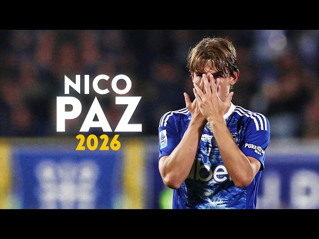 Nico Paz 🇦🇷 Real Madrid Target✨Magical Skills, Goals, Assists,Dribbling and Playmaking 2025/26|HD
