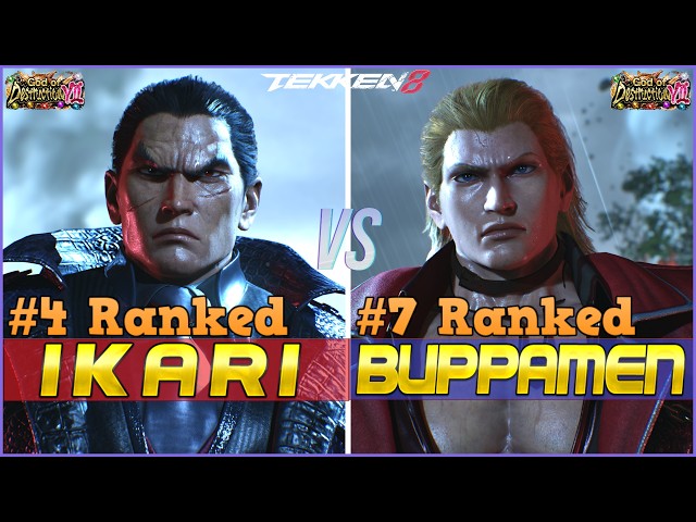 T8 S3 ▰ IKARI (#4 Ranked Kazuya) Vs BUPPAMEN (#7 Ranked Steve) ▰ Tekken 8 High Level Gameplay