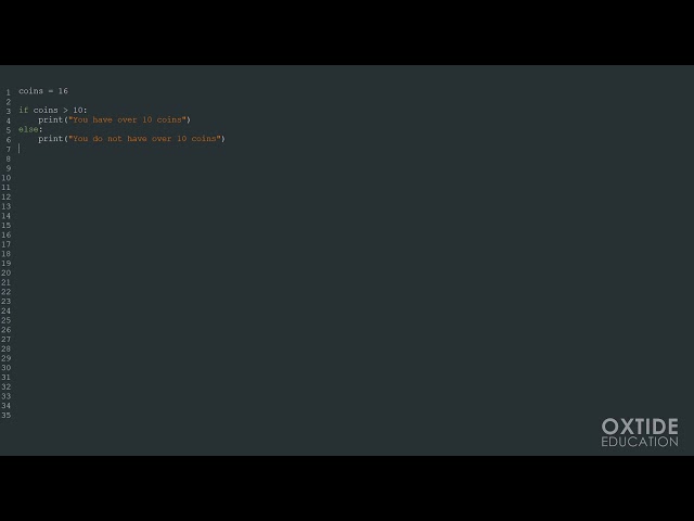 Computer Science | Python: ELIF Statements