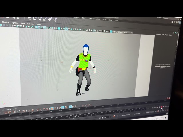 Maya animation Spring 2025