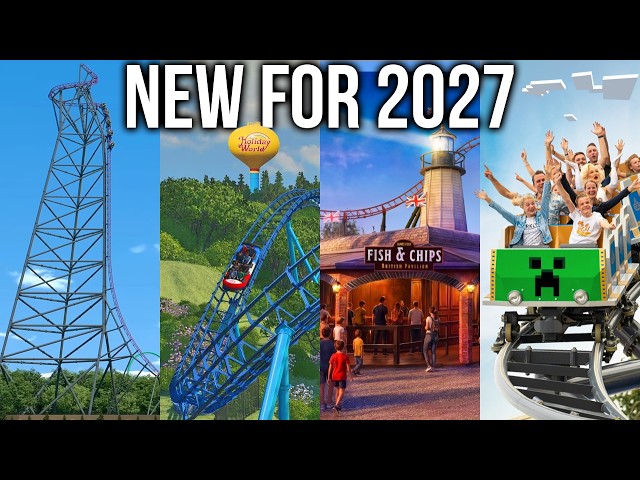 EVERY NEW for 2027 Roller Coaster (So Far)
