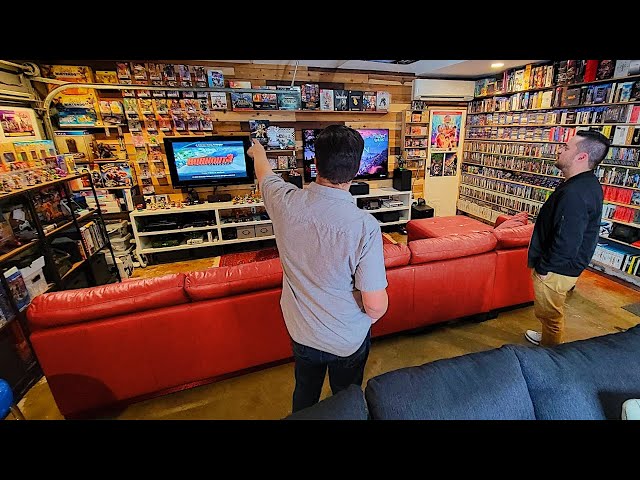 Garage converted into ULTIMATE GAMERS PARADISE! *Game Room Tour*