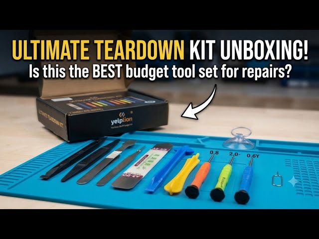 ULTIMATE Teardown Kit Unboxing: Is this the BEST Budget Tool Set? 📐📐🪛🪛🔪