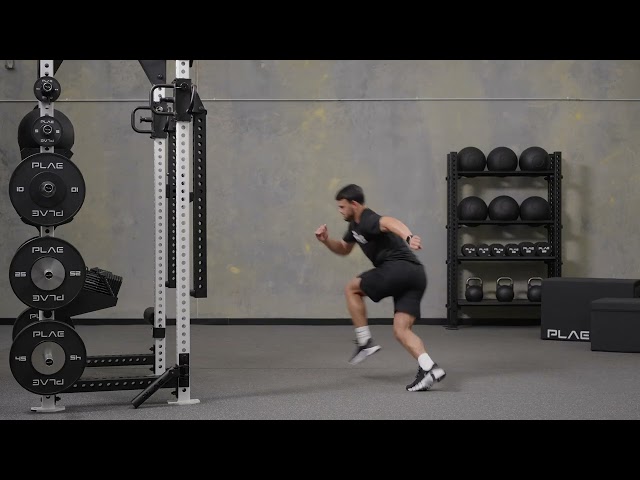Crossover Step + Vertical Jump Exercise