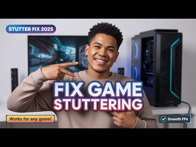 Fix Game Stuttering in 2025 (Works for Any Game!)