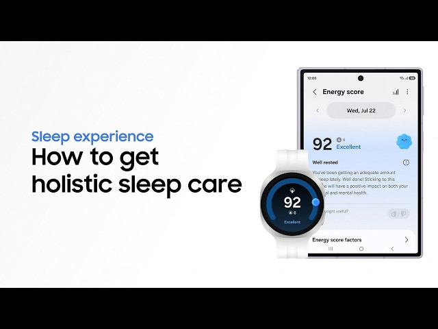 How to sleep for a better tomorrow | Galaxy Watch9 | Samsung
