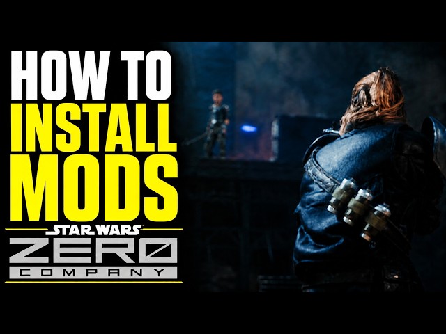 How to Mod Star Wars Zero Company | Easy Step by Step Mod Install Guide!
