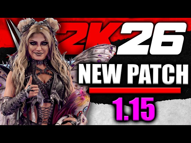 Patch 1.15 Drops With The WrestleMania 42 Pack & More!