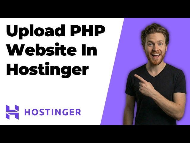 How To Upload PHP Website In Hostinger (2026 Easy Guide)