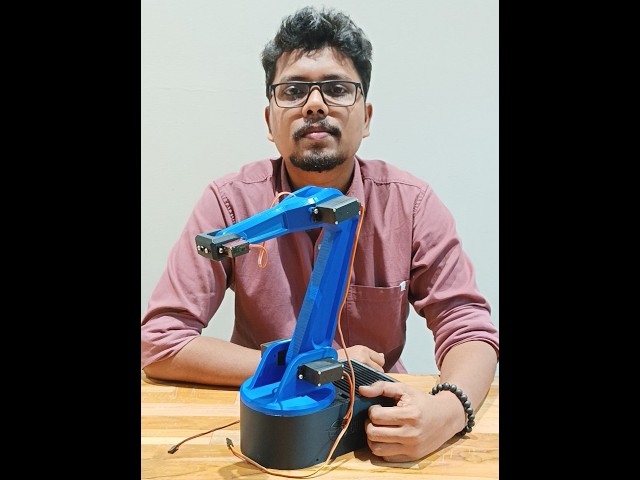 Control Robotic Arm from Your Phone | ESP32 + Captive Portal