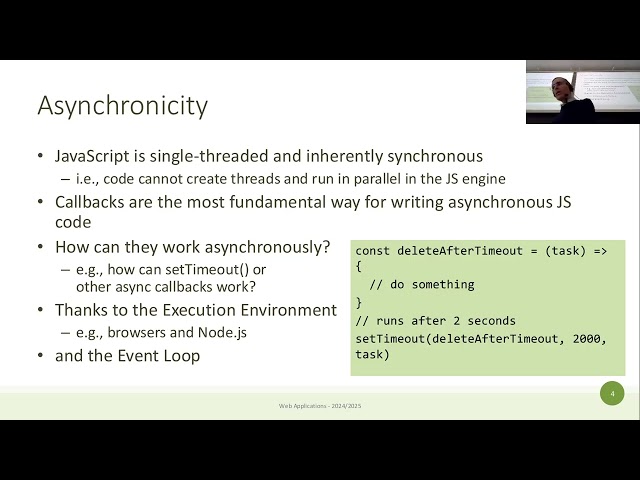 WA-2025-L08: JS Asynchronous programming. DB access with SQLite3
