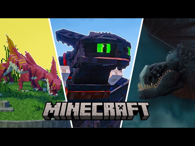 Top 3 HTTYD Mods That ACTUALLY Work in Minecraft 2026!