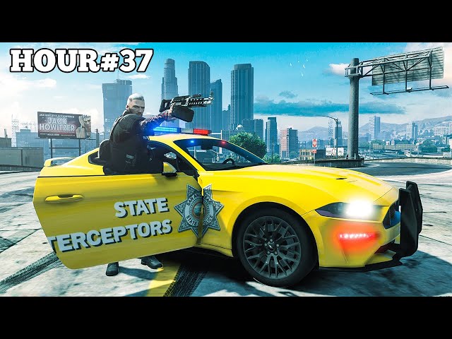 I Spent 50 Hours as a Cop in GTA 5 RP