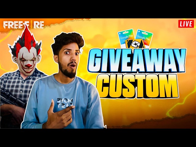 FREE FIRE LIVE CUSTOM ROOM GIVEAWAY | FF LIVE TEAM CODE DIAMONDS | FF LIVE DIAMONDS | MrDEVIL FF