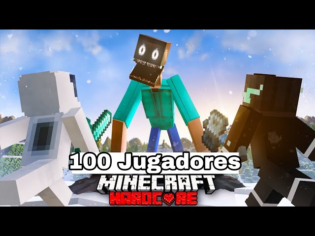 100 Jugadores Simulan la Purga Más Aterradora en Minecraft | Los Juegos del Hambre