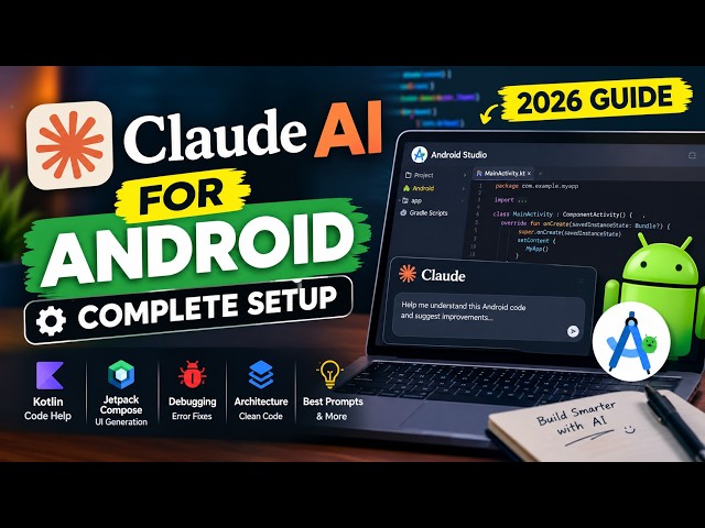 Claude AI for Android Development – Complete Beginner Setup Guide 2026 Part-1 