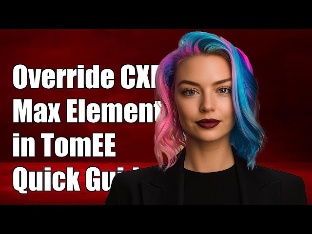 How to Override org.apache.cxf.stax.maxChildElements in TomEE Container