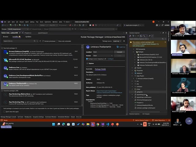 Umbraco Headless CMS with GraphQL | UUGI Meetup