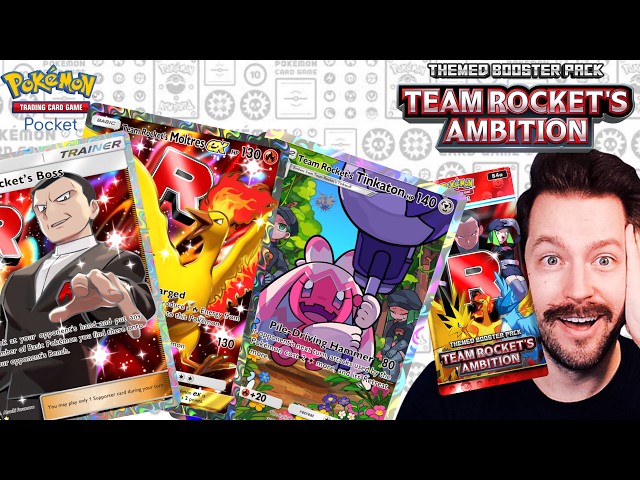 IT'S REAL!! New Set Pokémon TCG Pocket: Team Rocket’s Ambition