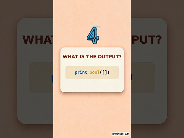 Can You Pass This 5-Question Python Test? 🐍 #shorts #quiz #python #coding #technology #learning #yt