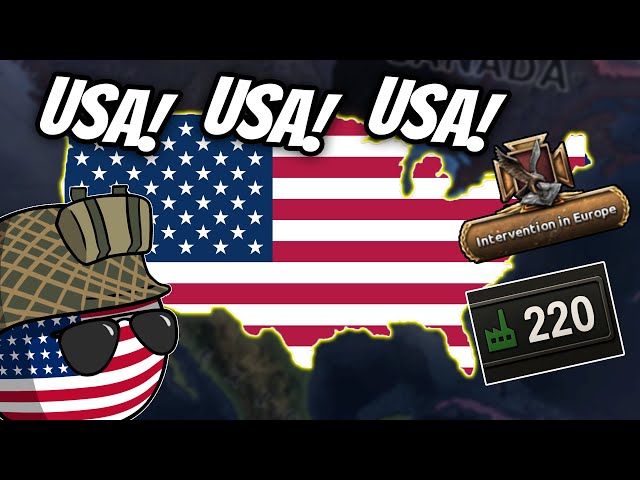 Make America Great Again! Building the ULTIMATE USA guide for HoI4!