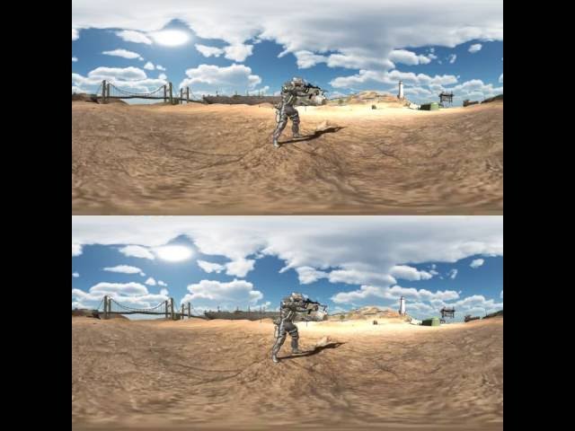 Darryl Ashley | unity3d | 360° Stereoscopic VR Turntable_v001