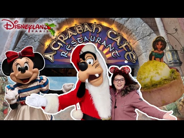 My First Visit to Agrabah Café Restaurant 🕌 in Disneyland Paris!