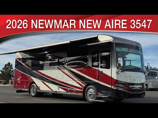 2026 Newmar New Aire 3547 With Lithium Battery Upgrade