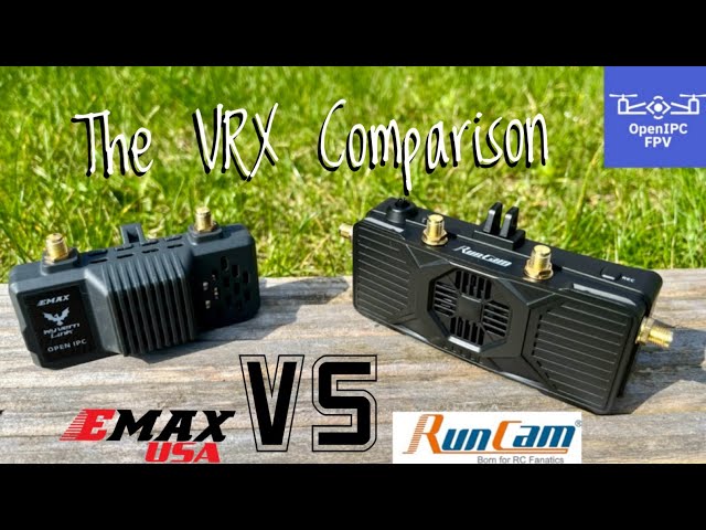 OpenIPC RunCam WifiLink 2 VRX VS EMAX Wyvern VRX