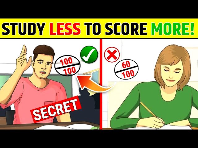 7 SECRETS : Score Highest Marks With LESS Study