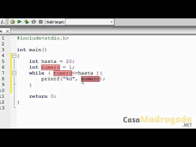 Tutorial Programacion en C - 15 - Ciclos, While
