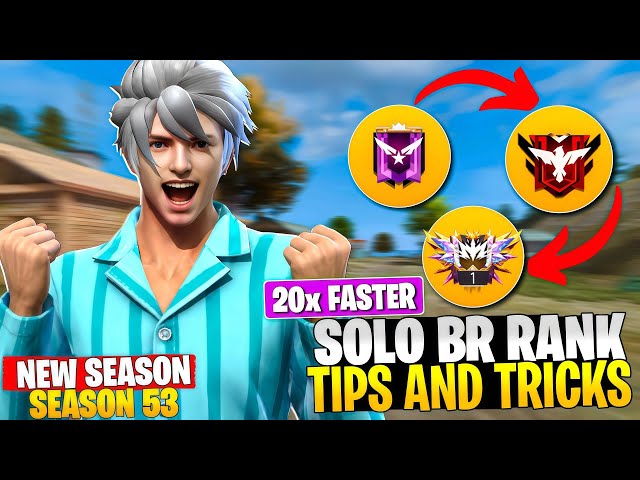 How To Push BR Rank Solo in Season 53 🔥 Tips & Tricks | Grandmaster Push