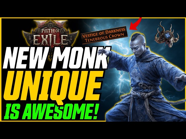 NEW MONK DAMAGE TECH! (Clear Faster With This Unique Combo!) // Path of Exile 2 Martial Artist Guide