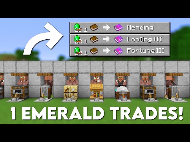 EASIEST TRADING HALL Minecraft Java & Bedrock 26.2!