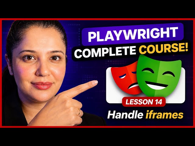 Handle iFrames Important interview topic | Playwright TypeScript #14