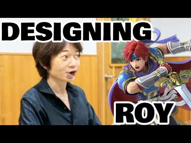Sakurai when Designing Roy in Ultimate