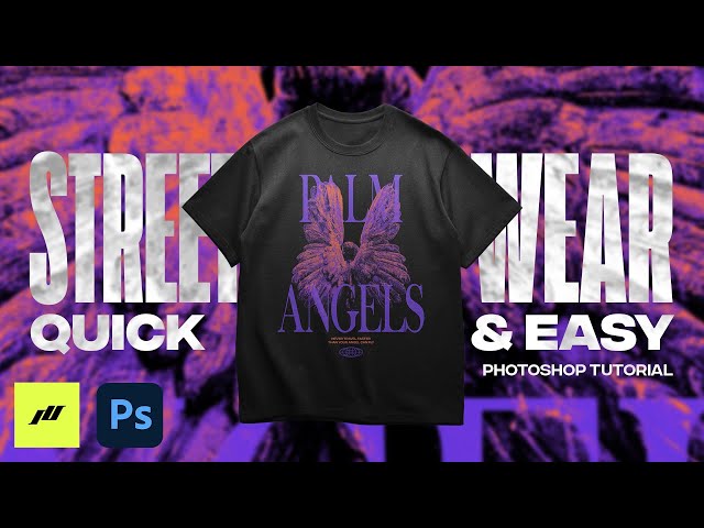QUICK & EASY Way To Streetwear Design | PHOTOSHOP TUTORIAL 2021